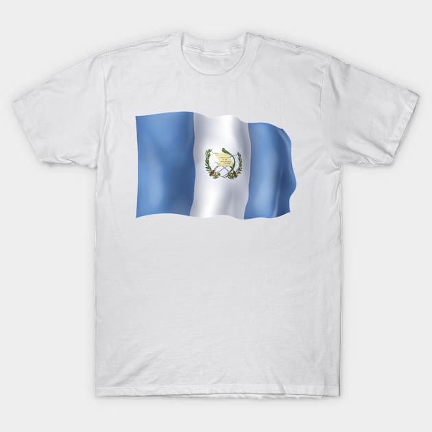 Guatemala flag T-Shirt by SerenityByAlex